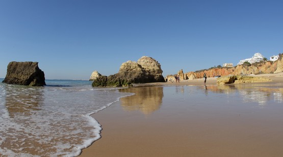 Promenade de Praia da Rocha à Praia do Alemão