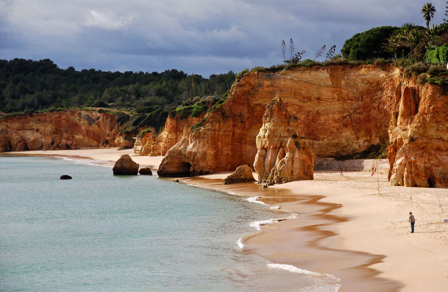 Promenade de Praia da Rocha à Praia do Alemão