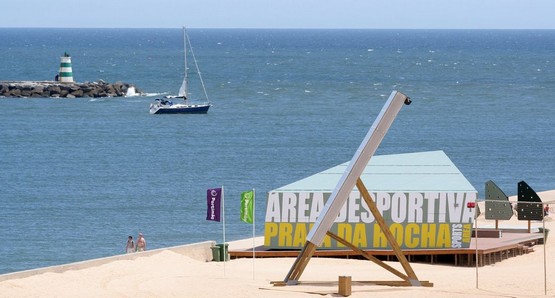 Área desportiva da Praia da Rocha